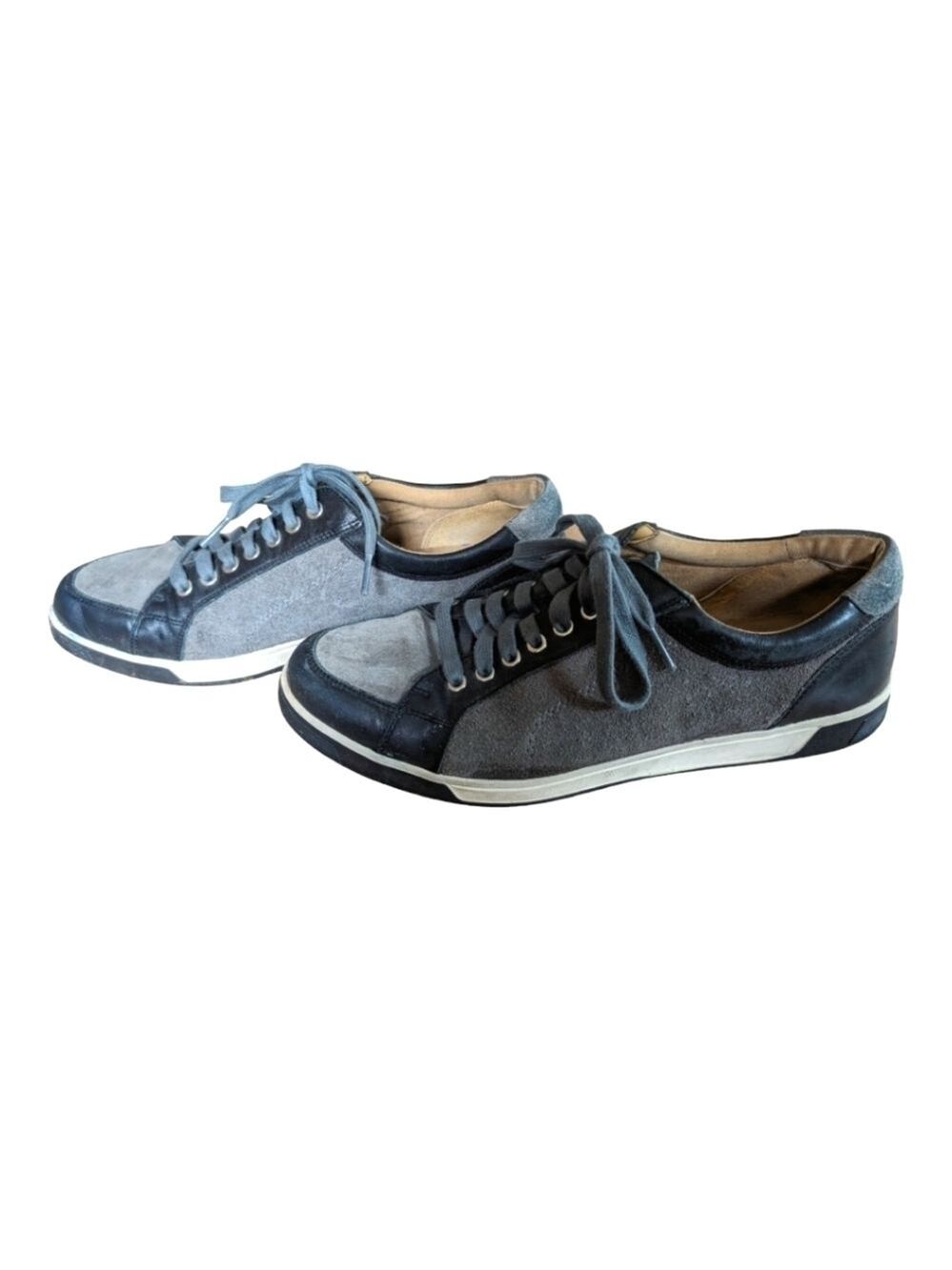 Cole Haan Men's Vartan Blue&Gray Sport Lace Up Oxford Sneakers US 10 M EUC